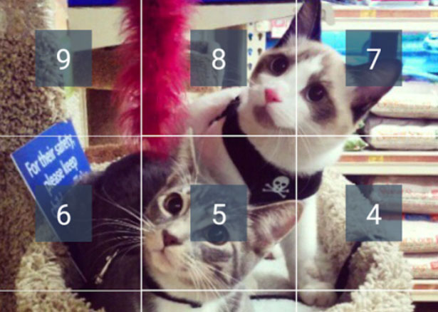 How to split photos into an Instagram grid