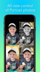 All new control of Portrait Photos